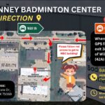 McKinney Badminton Center Road Map